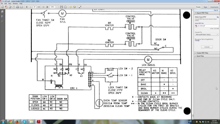 General Electric Stove Wiring Diagram