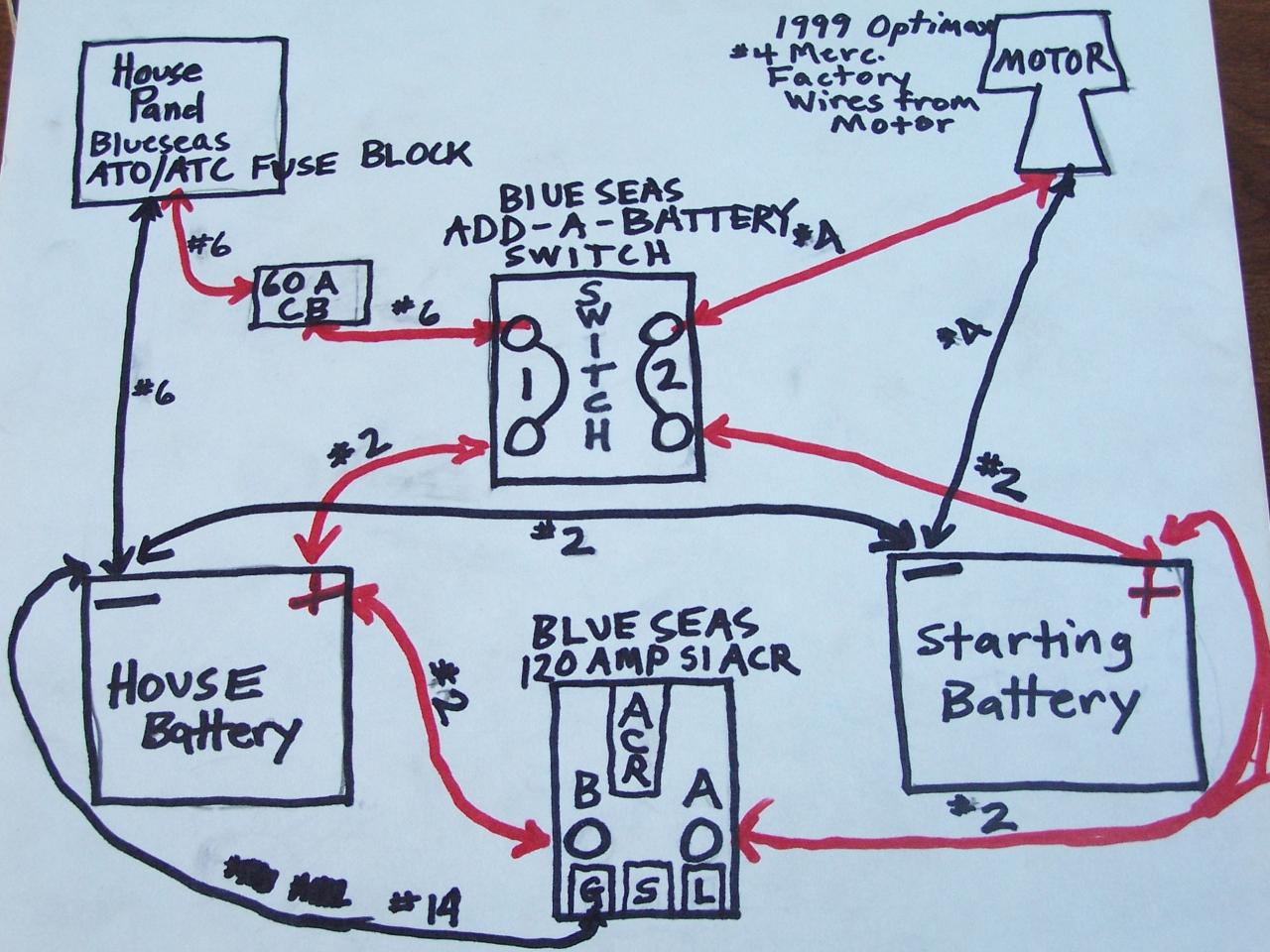 Boat Battery Switch Wiring Diagram