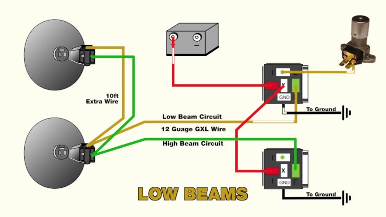 Universal Headlight Switch Wiring Diagram