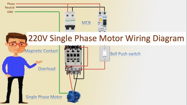220V 3 Phase Motor Wiring Diagram