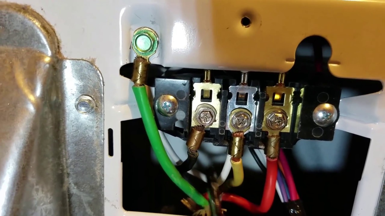 4 Prong Dryer Outlet Wiring Diagram