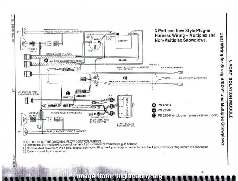 Wiring Diagram For A Meyers Snow Plow