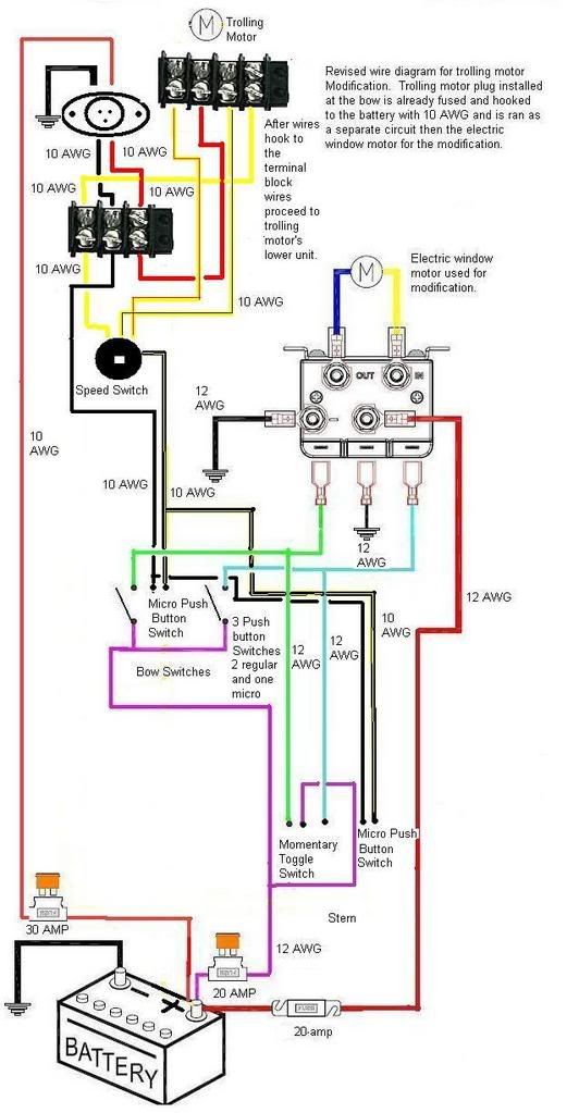 4 Prong Trolling Motor Plug Wiring Diagram