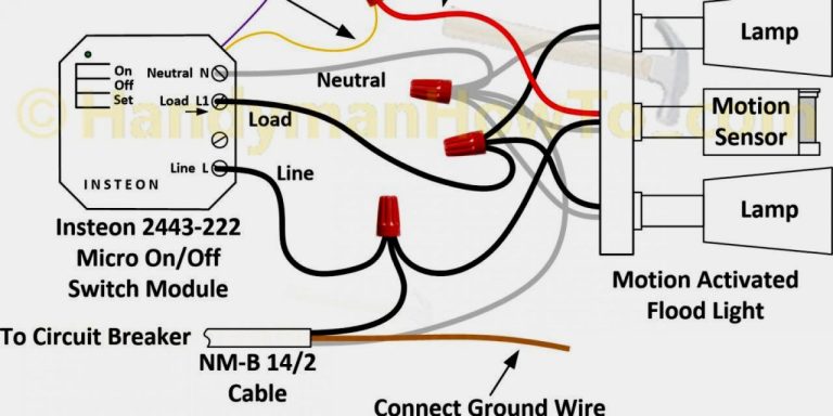 4 Wire Motion Sensor Wiring Diagram