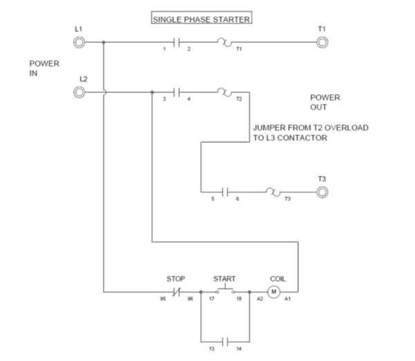 3 Phase Contactor Wiring Diagram Start Stop Pdf