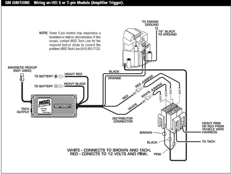 Msd 6Al Wiring Diagram Chevy