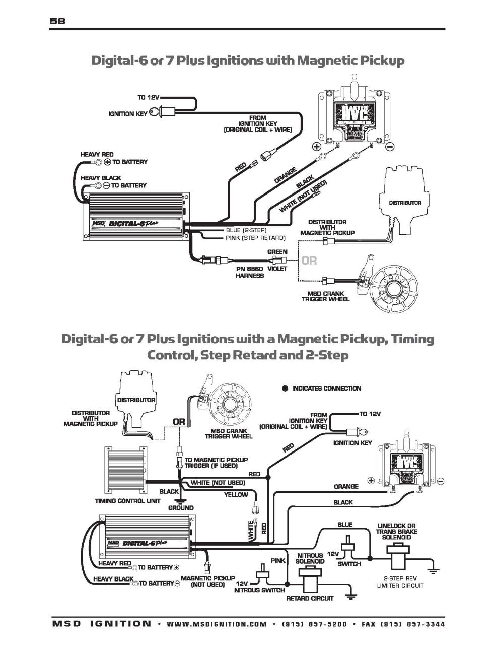 Msd Digital 6Al Wiring Diagram Cadician's Blog