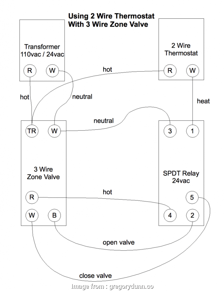 2 Wire Zone Valve Wiring Diagram
