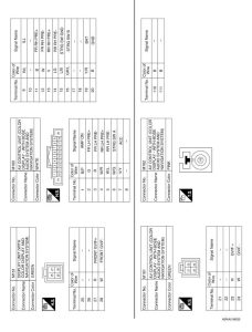 Nissan Maxima Service and Repair Manual Wiring diagram Audio