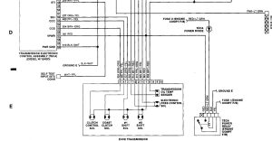 1994 ford e40d transmission wiring