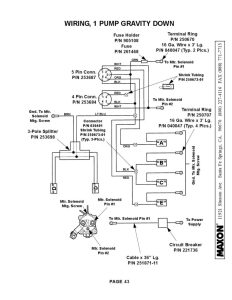 Maxon Liftgate Switch Wiring Diagram Wiring Diagram Schemas