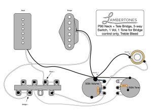 Telecaster Wiring Diagram Humbucker Wiring Diagrams By Lindy Fralin