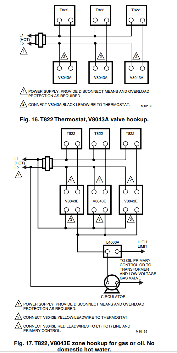 Honeywell 4 Wire Zone Valve Wiring Diagram