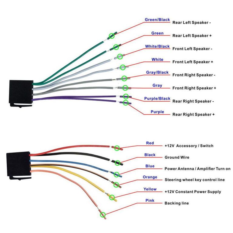 Rm/Rmvb/Bt/Fm/Player 7023B Wiring Diagram