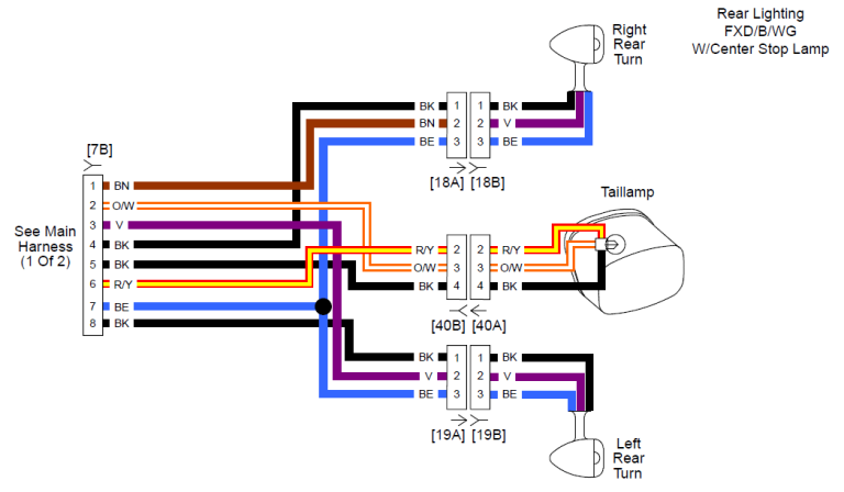 Harley Davidson Turn Signal Module Wiring Diagram