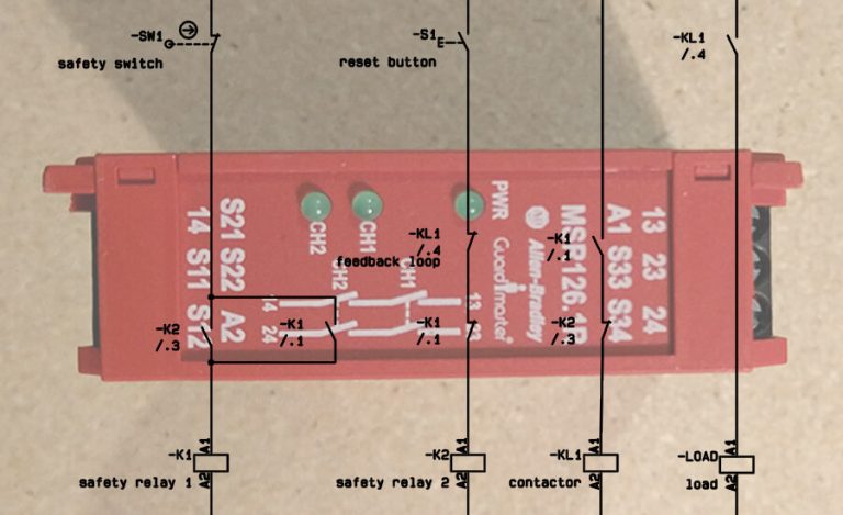 Safety Relay Wiring Diagram