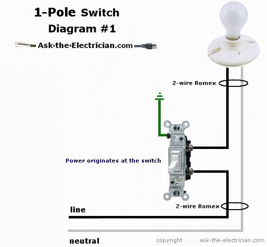 Combination Single Pole 3 Way Switch Wiring Diagram