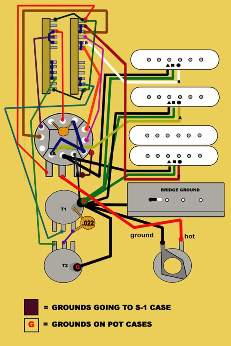 Wiring Diagram For Fender Strat