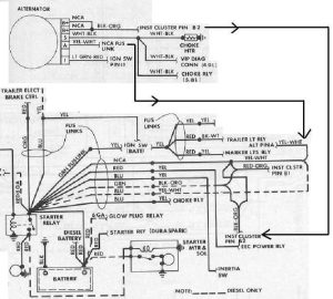 1986 ford f 150 alternator wiring