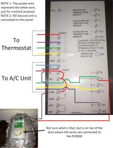 Install Thermostat Wiring Honeywell Programmable Thermostat (RTH7600