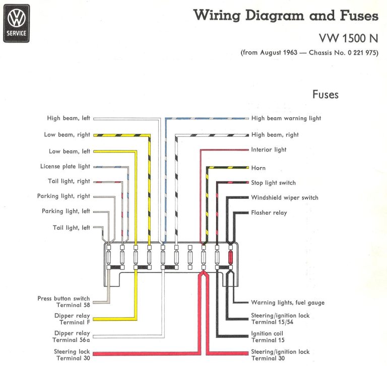 Color Vw Radio Wiring Diagram