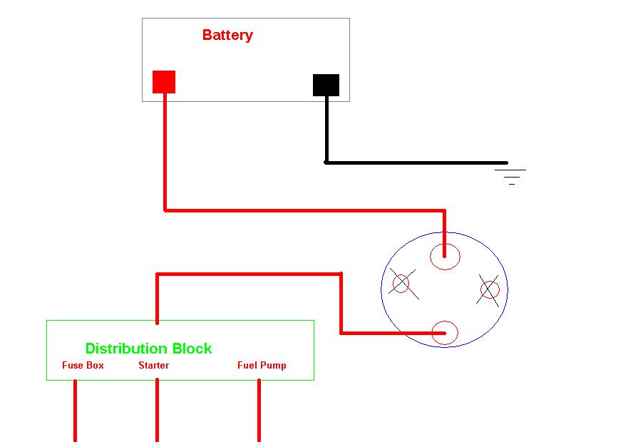 Battery Cutoff Switch Wiring Diagram JEBON007
