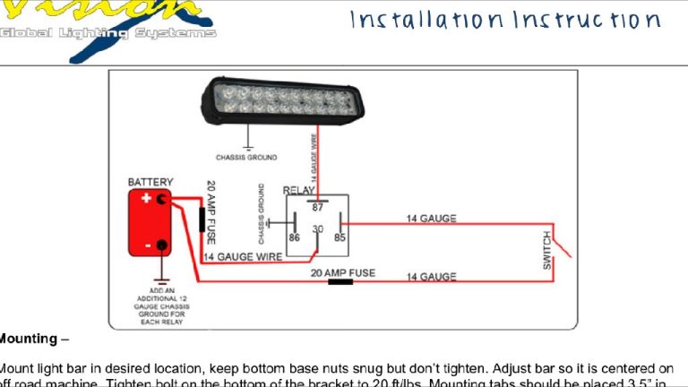 Light Bar Relay Wiring Diagram