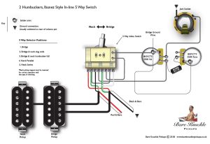 5 Way Wiring Diagram / Stratocaster 5 Way Switch Sss Wiring Diagram
