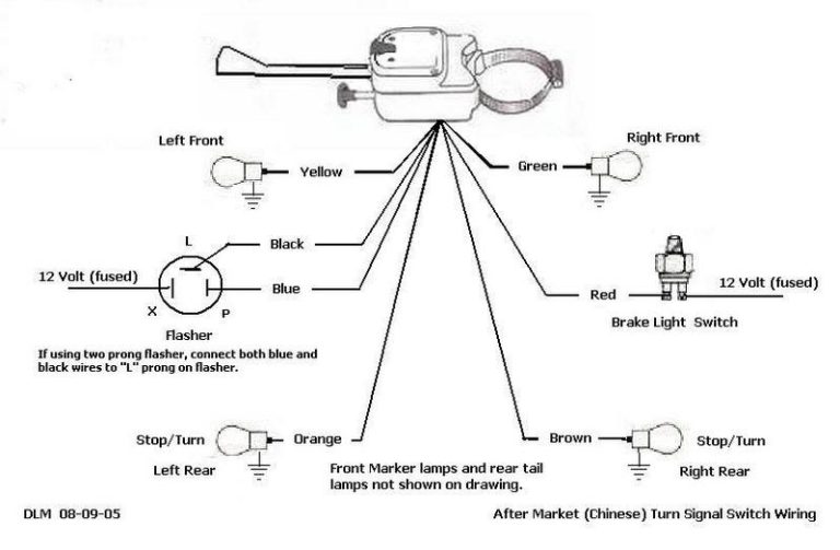 Golf Cart Brake Light Switch Wiring Diagram