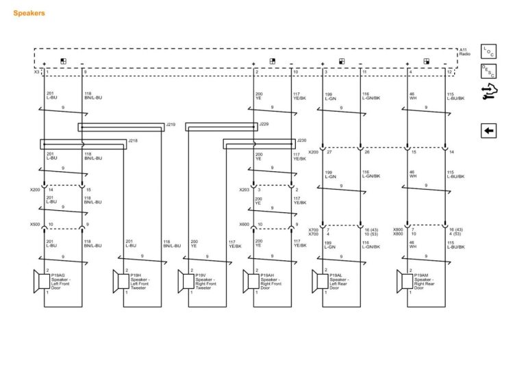 2013 Silverado Speaker Wiring Diagram