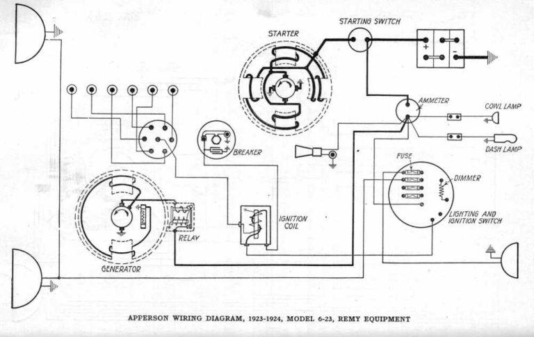 Delco Starter Generator Wiring Diagram