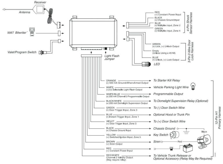 Viper 5706V Wiring Diagram
