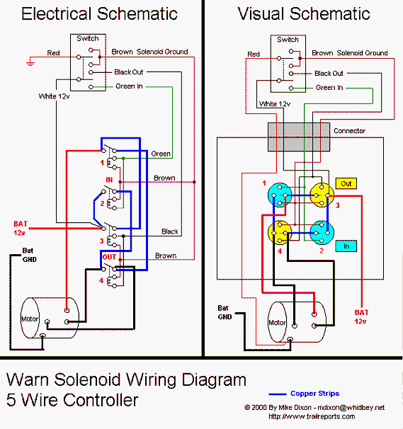 Warn M8000 Wiring Diagram