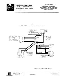 White Rodgers Gas Valve Wiring Diagram Free Wiring Diagram