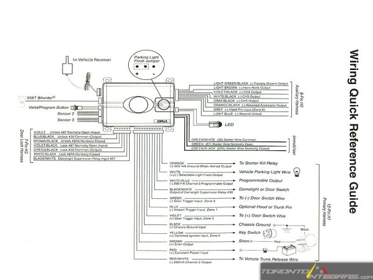 Viper Remote Starter Wiring Diagram