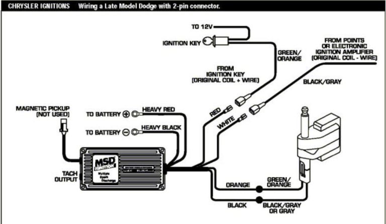 Msd Blaster 2 Coil Wiring Diagram