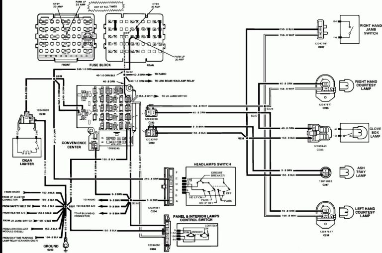 Wiring Diagram For 1989 Chevy Truck