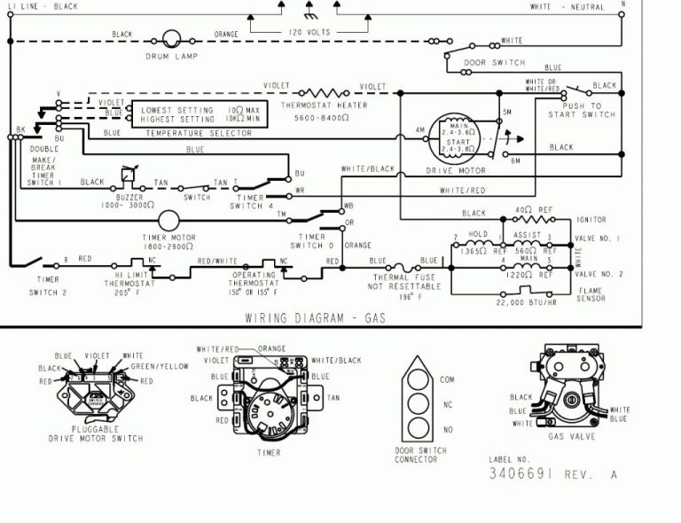 Whirlpool Dryer Timer Wiring Diagram