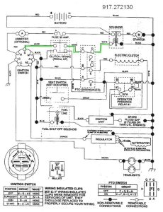 sears lt4000 wiring diagram