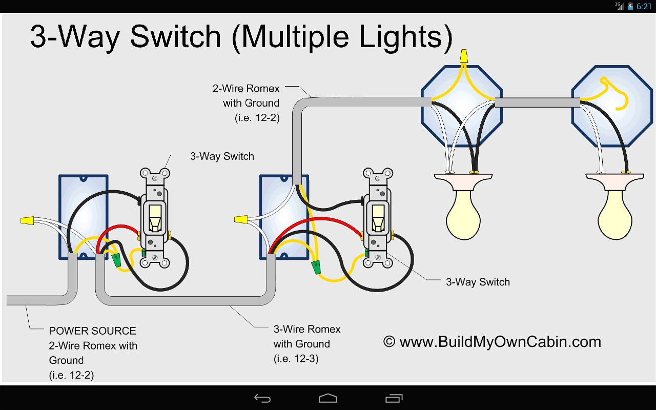 Diagram Of 2 Way Switch Wiring