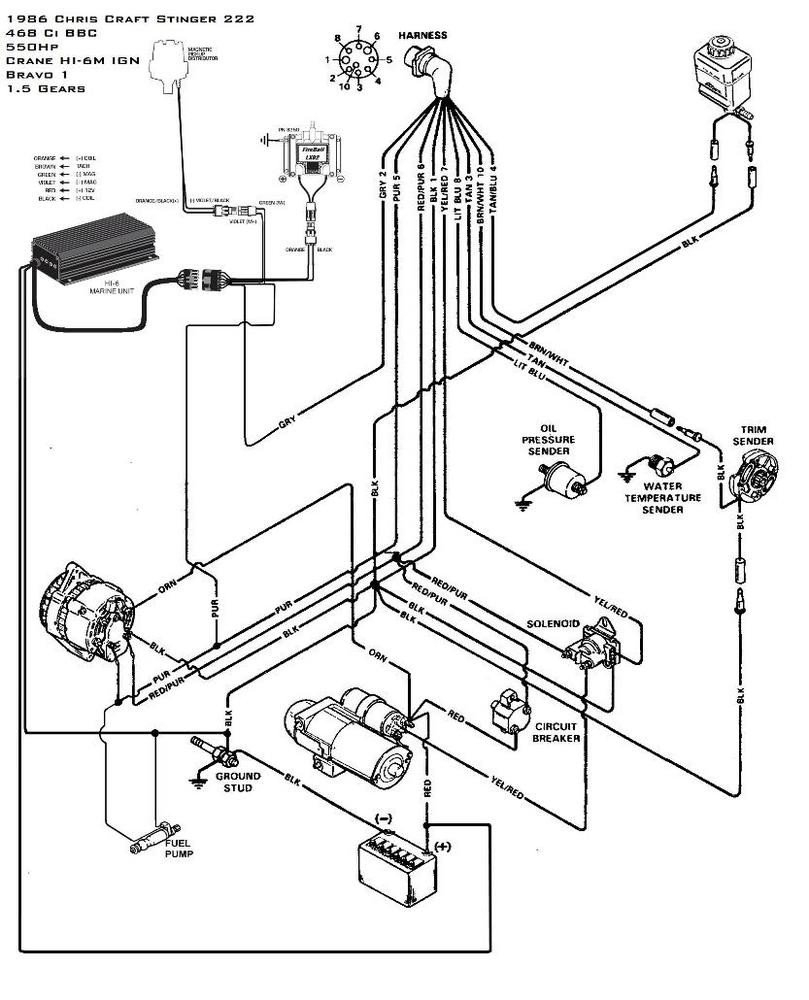 4.3 Mercruiser Starter Wiring Diagram