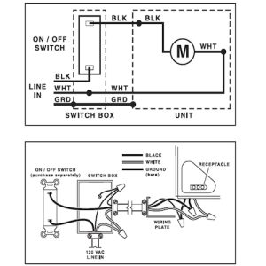 Basic Bathroom Wiring Diagram Wiring a toggle switch to bathroom