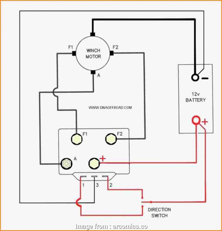 Winch Rocker Switch Wiring Diagram