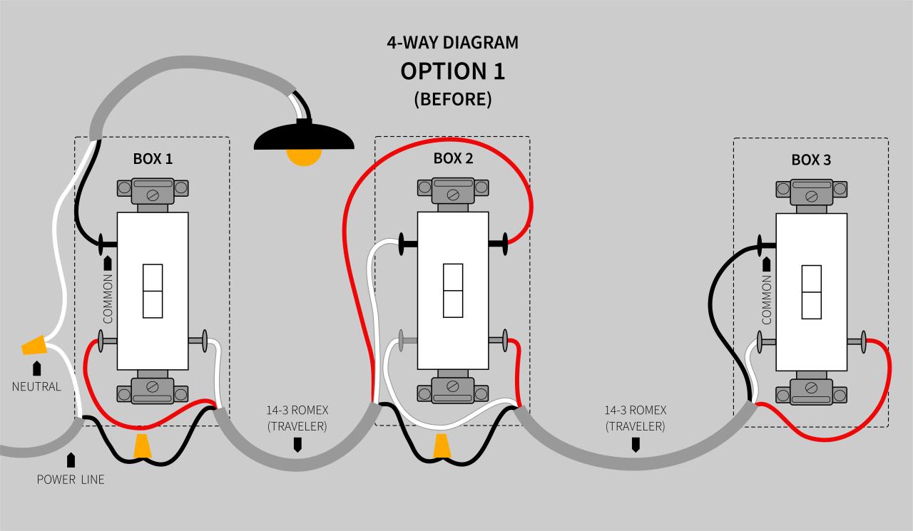 4 Way Switch Dimmer Wiring Diagram Collection