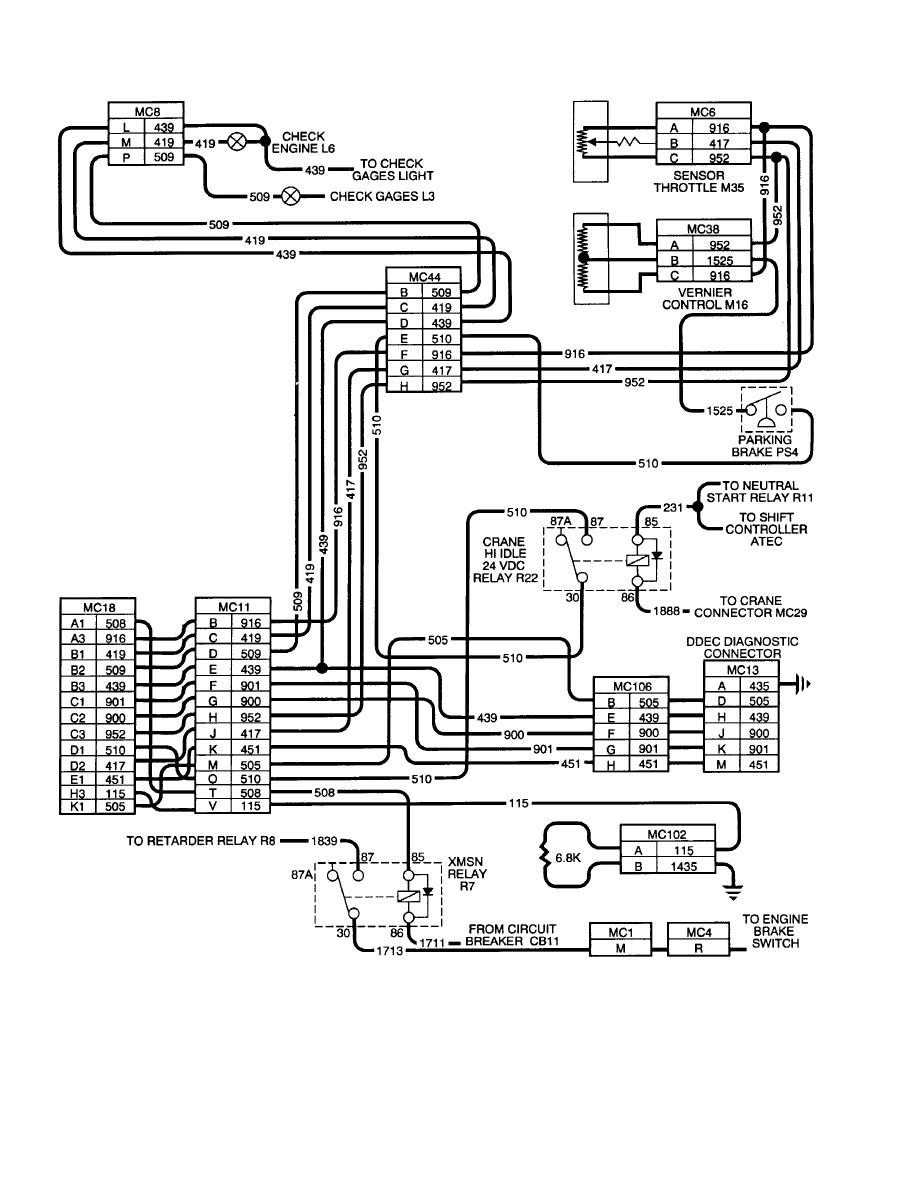 Detroit Ddec 2 Ecm Wiring Diagram Wiring Diagram