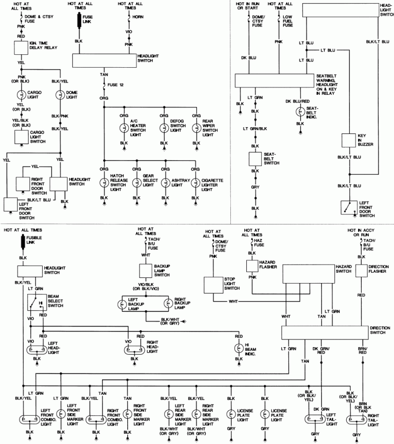 1984 Dodge D150 Wiring Diagram