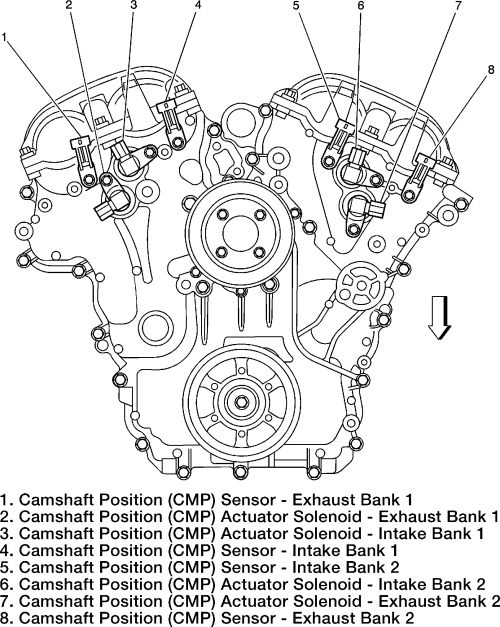 5.3 Camshaft Position Sensor Wiring Diagram