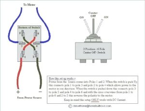 3 Position Toggle Switch onOff Wiringdiagram 2 Pole