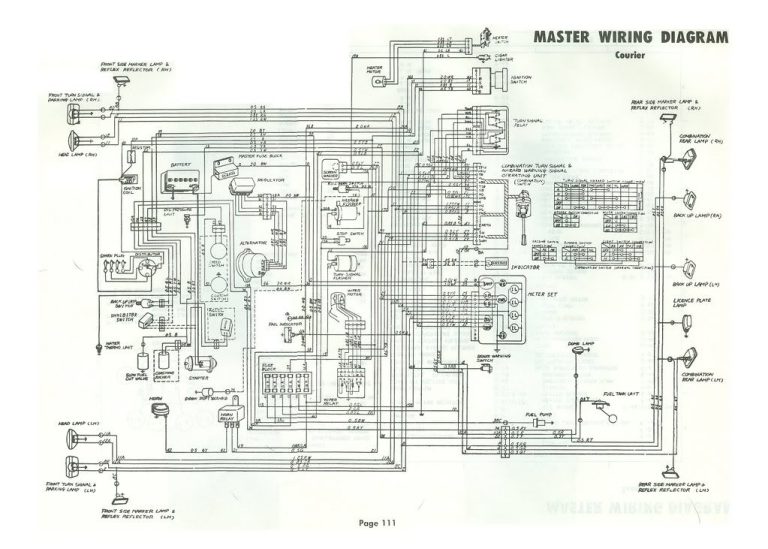 Ford Courier Wiring Diagram