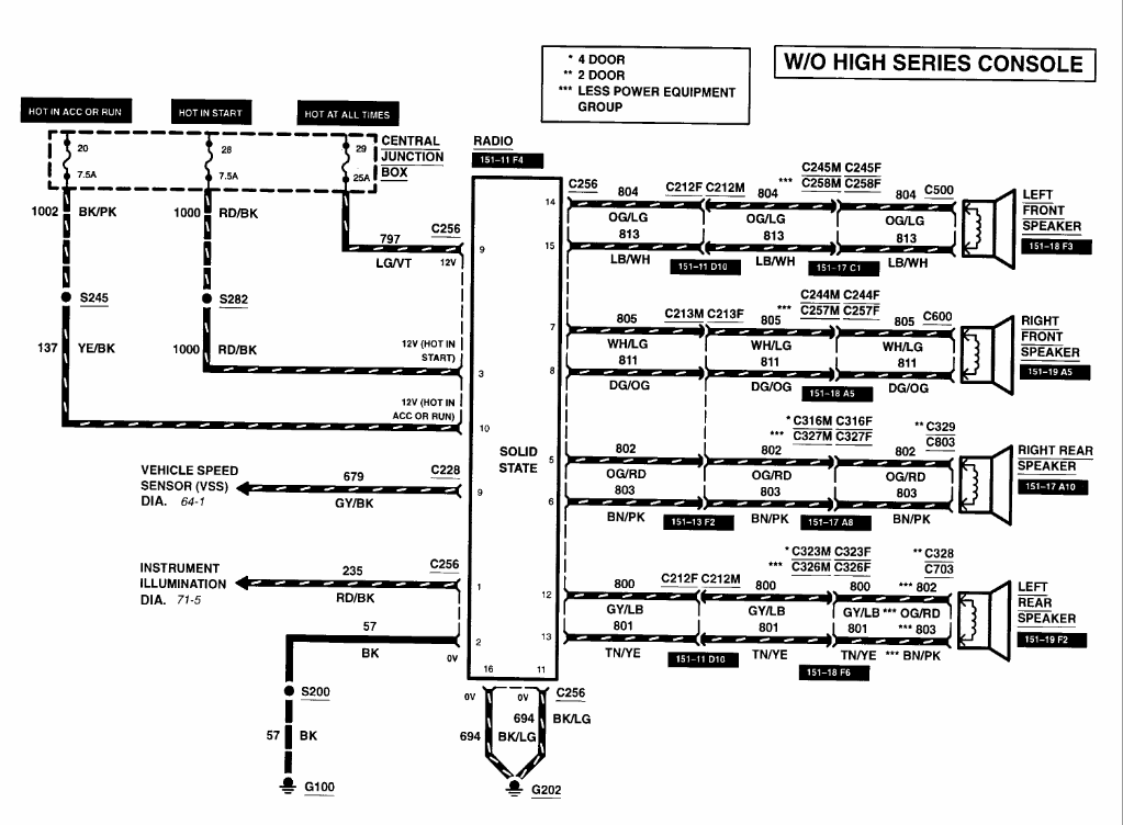 2007 Ford Explorer Radio Wiring Diagram